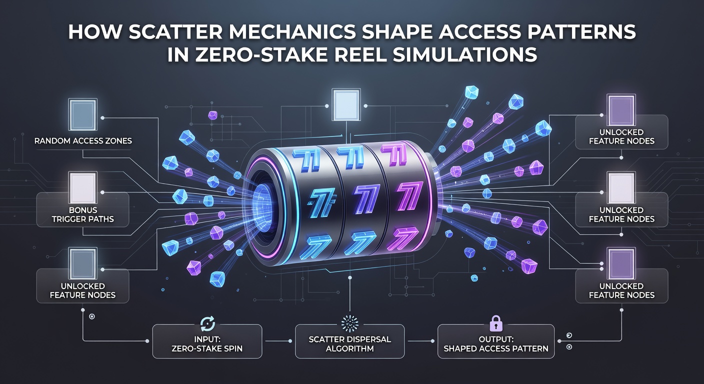 Analyse von Zugangsmustern und Scatter-Verteilungen in Reel-Simulationen