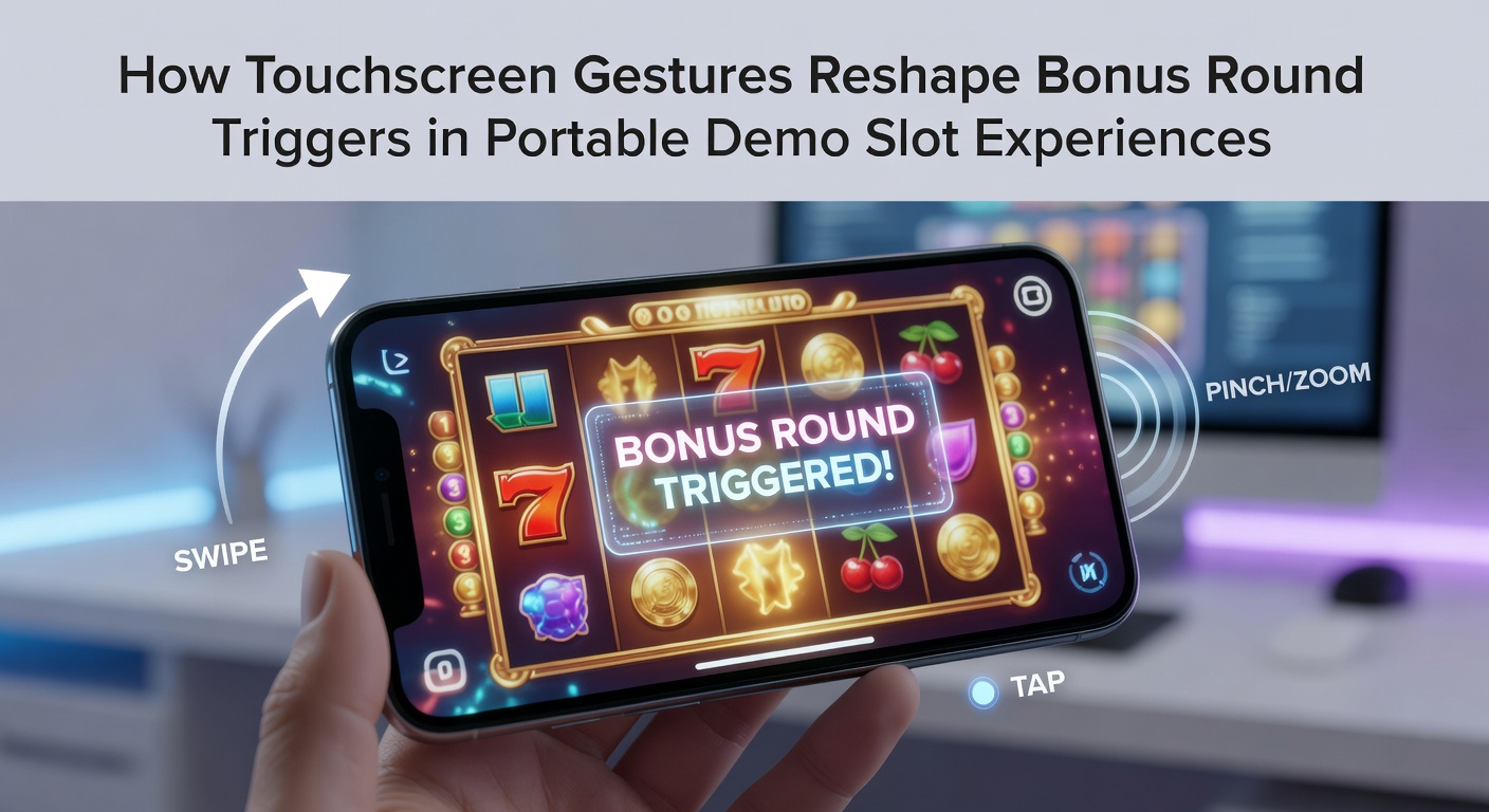 Touchscreen-Gesten verändern die Interaktion mit Demo-Slots auf mobilen Geräten