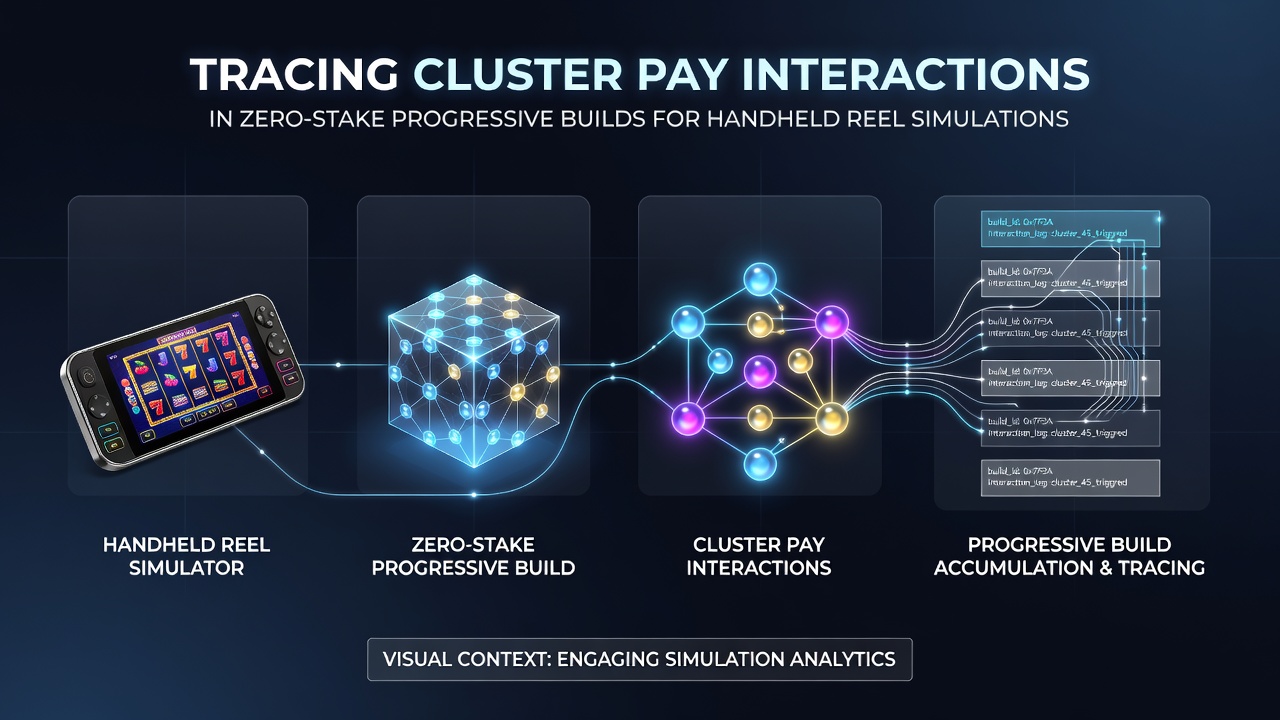 Analyse von progressiven Builds und Cluster-Interaktionen in portablen Slot-Simulationen
